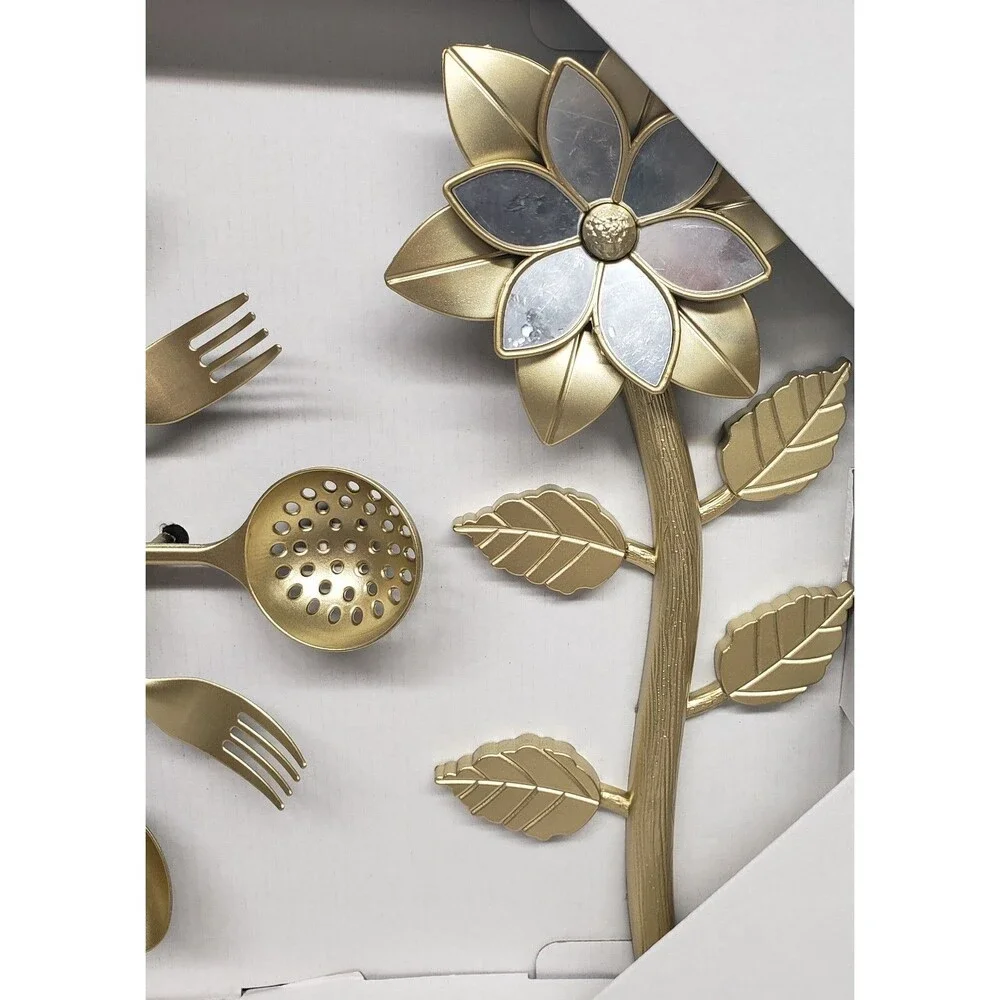 3pc Plastic Kitchen Wall Clock (5